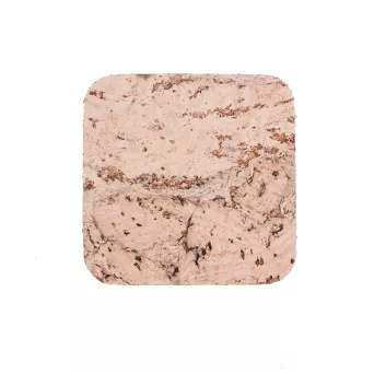 Podkładka korkowa kwadrat mała 10 cm decorative cream komplet 6szt.