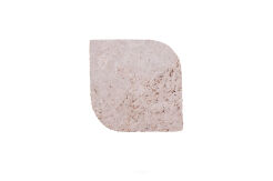 Podkładka korkowa łezka mała 10 cm light grey- komplet 6szt.