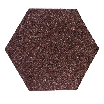 Sześciokąt 300 mm x 250 mm x 7 mm Negro