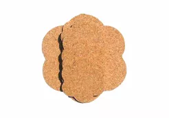 Podkładka korkowa komplet 1+6 kwiat 3mm