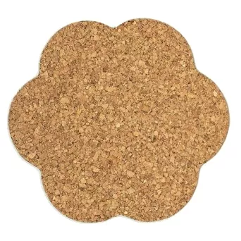 Podkładka korkowa Kwiat średni 20cm  3mm-kpl. 4 szt.