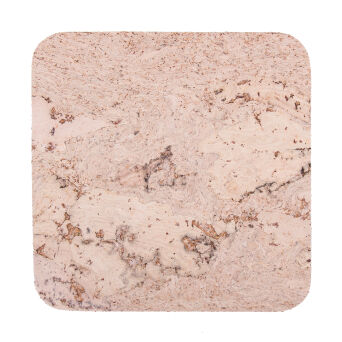 Podkładka korkowa kwadrat średni 20 cm decorative cream komplet 4 szt.