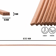 Listwa dylatacyjna 935x16x7mm