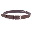 Brązowy pasek do spodni męski Brown 120cm