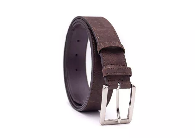 Brązowy pasek do spodni męski Brown 120cm