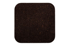 Podkładka kwadrat duży 30 cm negro - komplet 4 szt.