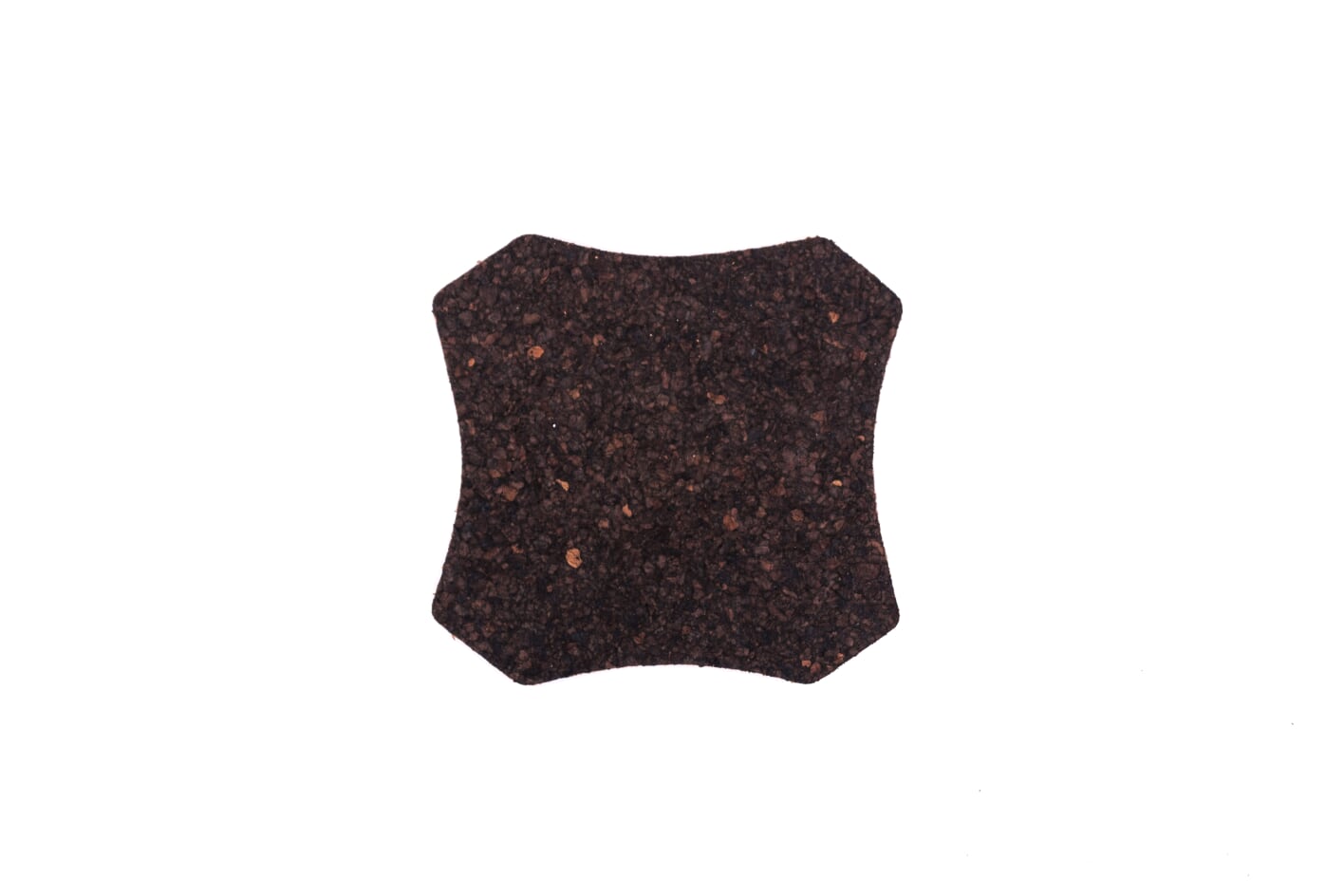 Podkładka korkowa mała karo 10/10 cm negro -komplet 6szt.
