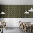 Panel ścienny KITE DARK GREEN