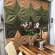 Panel ścienny LINE DARK GREEN