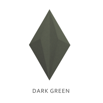 Panel ścienny LINE DARK GREEN