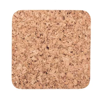 Podkładka korkowa Kwadrat średni 20cm dekor- kpl.4 szt.