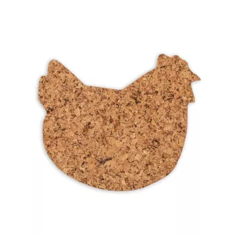 Podkładka korkowa Kura decorative -kpl. 4szt.