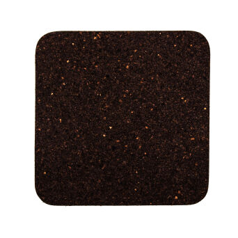 Podkładka korkowa kwadrat średni 20 cm  negro-komplet 4 szt.