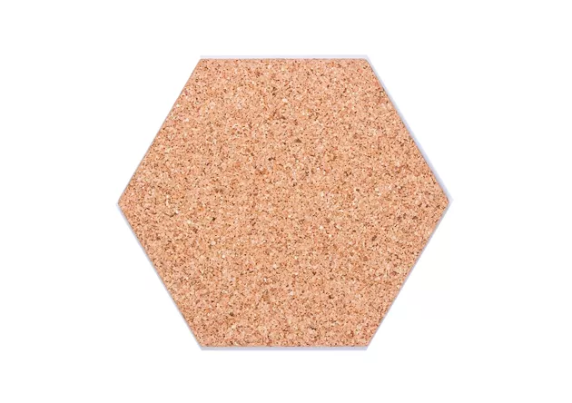Samoprzylepny Sześciokąt 300mmx250mmx7mm naturalny