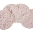 Podkładka korkowa okrągła duża 30 cm light grey komplet 4szt.