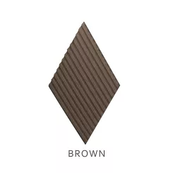 Panel ścienny Stripe BROWN