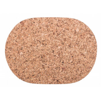 Podkładka korkowa Owal duży 40/30cm dekor-kpl.4szt.