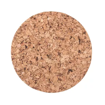 Podkładka korkowa Okrągła fi 15cm/ 7mm dekoracyjna- komplet 2 szt.