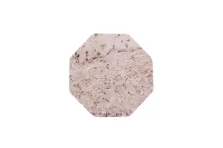 Podkładka korkowa sześciokąt mała 10 cm light grey- komplet 6szt.