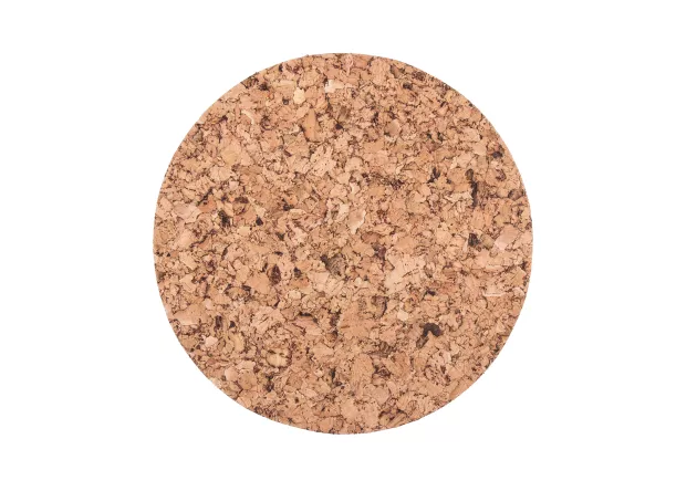 Podkładka korkowa komplet 1+6 okrągły dekor