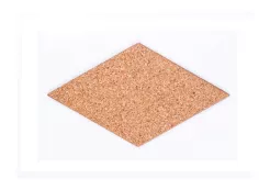 Samoprzylepny  ROMB 173mmx173mmx7mm naturalny