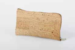 Etui na okulary miękkie naturalne