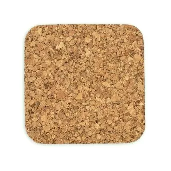 Podkładka korkowa Mała kwadratowa 3mm-kpl. 6 szt.