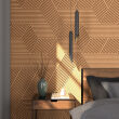 Panel ścienny Stripe DARK GREEN