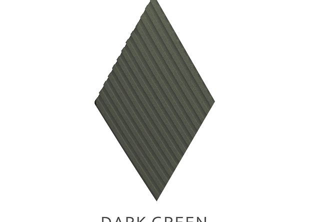 Panel ścienny Stripe DARK GREEN