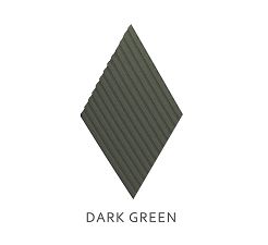 Panel ścienny Stripe DARK GREEN