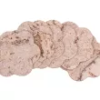Podkładka korkowa kwiatek mały 10 cm decorative cream-komplet 6szt.