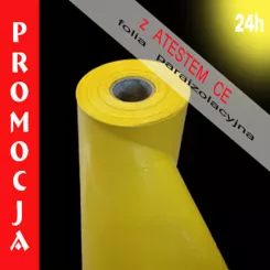 Folia paroizolacyjna ŻÓŁTA TYP 200 ATESTOWANA CE