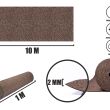 Rolka gumokorkowa pod panele  10mx1mx2mm - 4