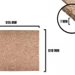 Płyta korkowa średnioziarnista 915x610x7mm - 2