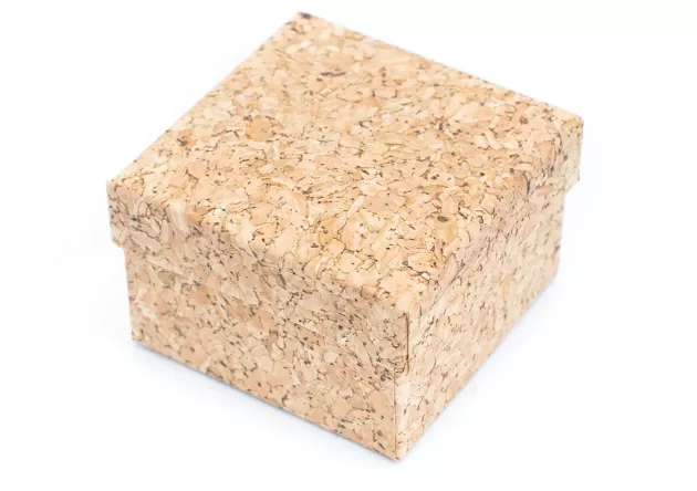Pudełeczko korkowe na zegarek, bransoletke