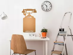 Dekoracja ścienna TELEFON