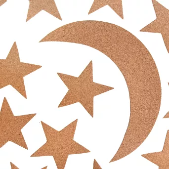 Naklejka ścienna samoprzylepna gwiazdki i księżyc