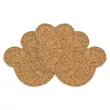 Podkładka korkowa Miś mały 3mm-kpl. 4 szt.