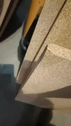 Płyta korkowa 25mm 915x610mm gruboziarnista  -uszkodzona