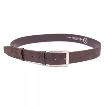 Męski pasek do spodni, brązowy
