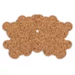 Podkładka korkowa Miś duży  decorative -kpl.4 szt.