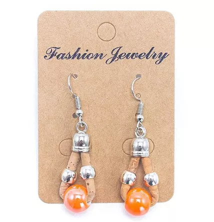 Kolczyki korkowe -  NOWOŚĆ !!!