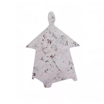 Ozdoba korkowa świąteczna domek dekoracyjny