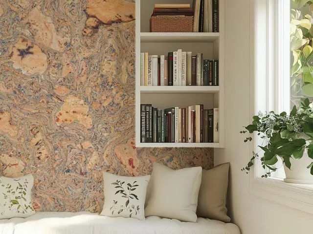 10 pomysłów na dekorację ścian korkiem