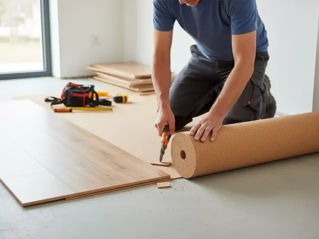 Podkład korkowy pod panele winylowe - czy warto?